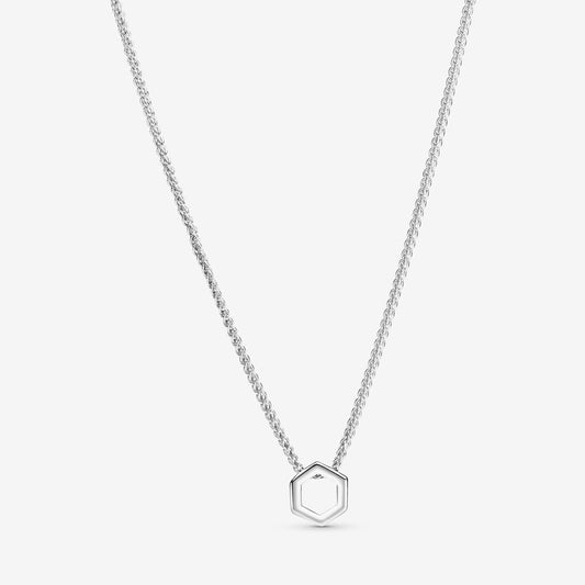 Pandora Sparkling Honeycomb Necklace 398787C01-50