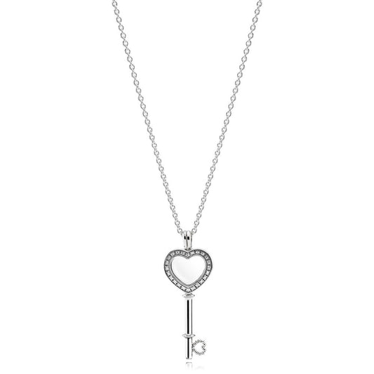 Collana Pandora Dolci Ricordi Chiave Del Mio Cuore 396581CZ-80