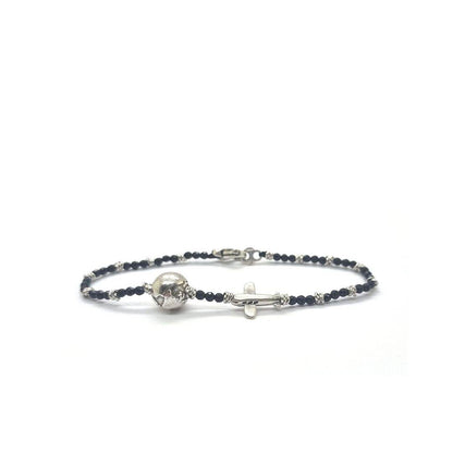 Bracciale Spadarella spadino aereo e mondo - SPBR737