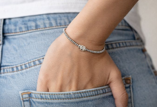 Bracciale Spadarella spadino San Valentino cubetto - SPBR762