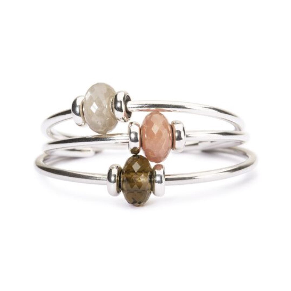 Trollbeads Gray Moonstone Bangle