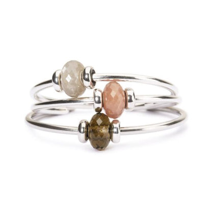 Trollbeads Gray Moonstone Bangle