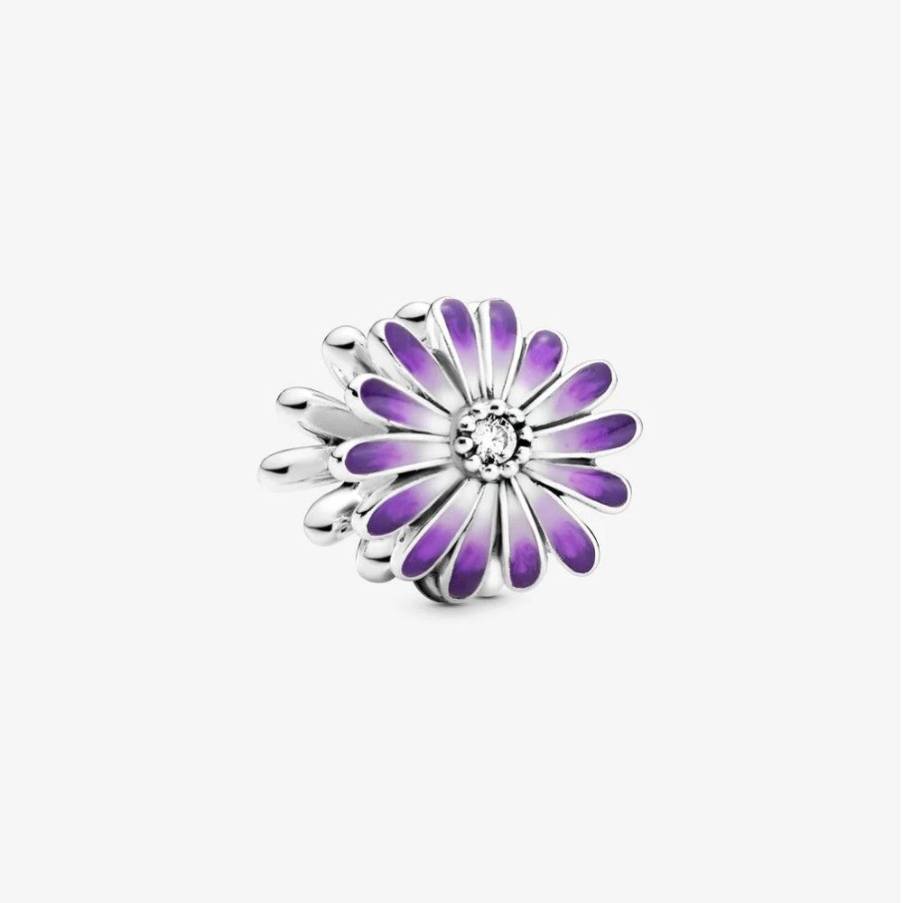 Pandora Purple Daisy Charm 798775C02