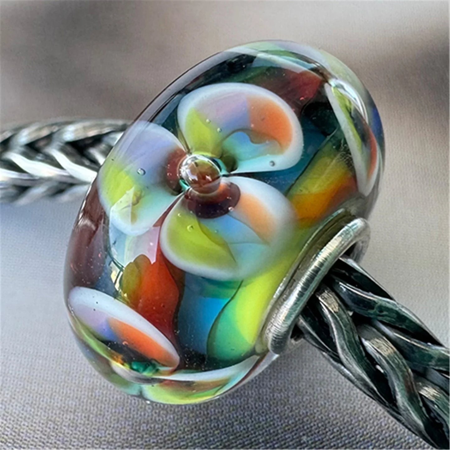 Bead Trollbeads Fiore Arcobaleno TGLBE-20440
