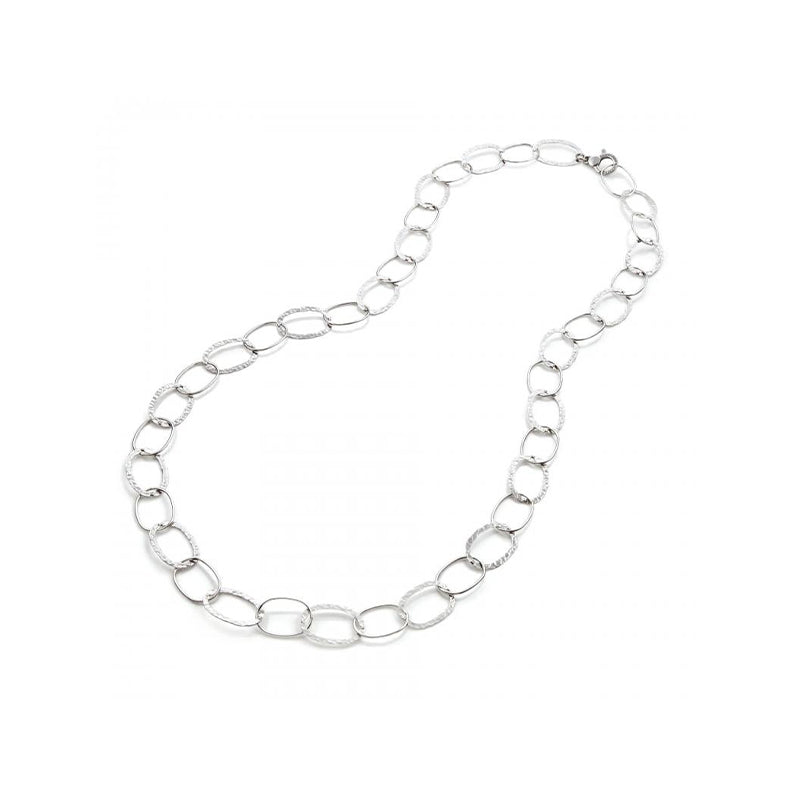 Collana maglia ovale alternata Giovanni Raspini 06618
