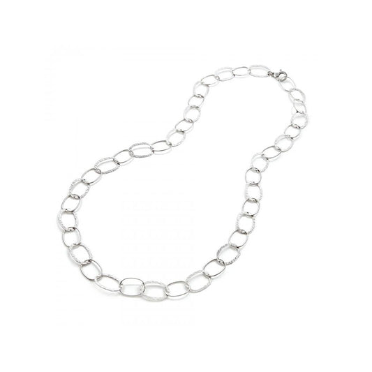Collana maglia ovale alternata Giovanni Raspini 06618