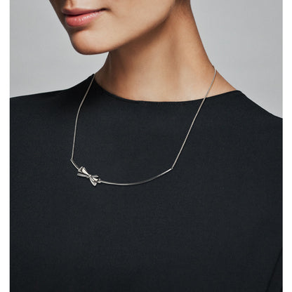 Pandora Bright Bow Necklace 397233cz