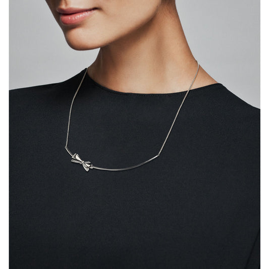 Pandora Bright Bow Necklace 397233cz