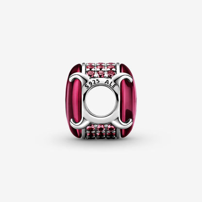 Pandora Charm with Fuchsia Oval Cabochon Stone 799309C01