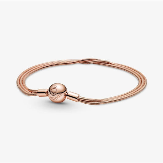 Bracciale Pandora Moments a Maglia Multi Filo 589338C00