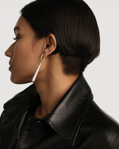 Piercing PD PAOLA Pavé Supreme Jupiter Single Hoop PGB1-145-U