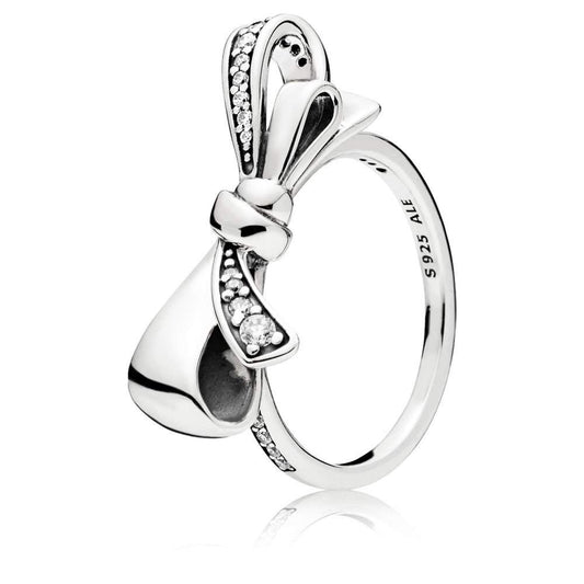 Anello Pandora Fiocco Luminoso 197232CZ