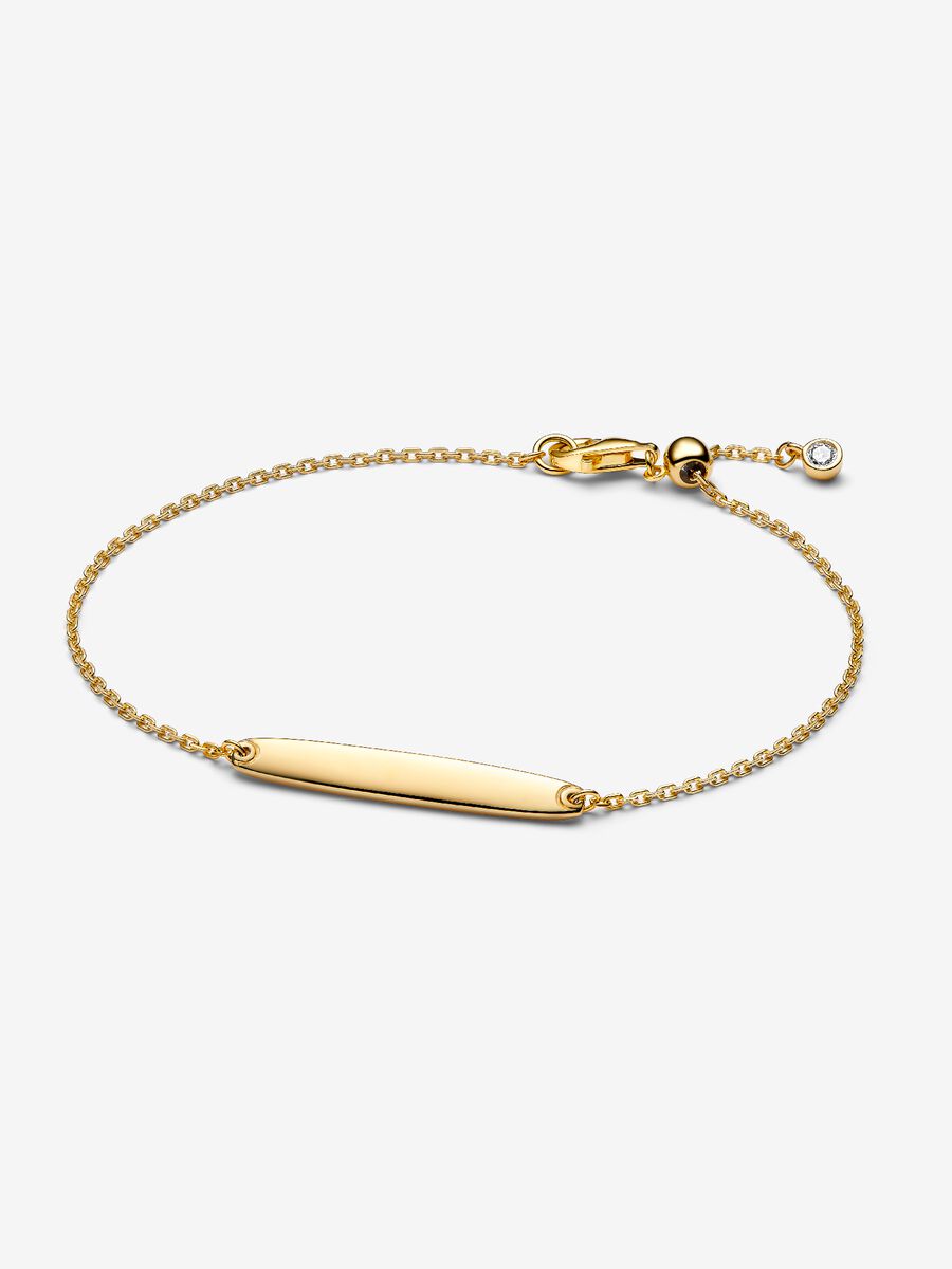 Pandora Tennis Bracelet Yellow Crystals 14k Gold Plating 561469C03