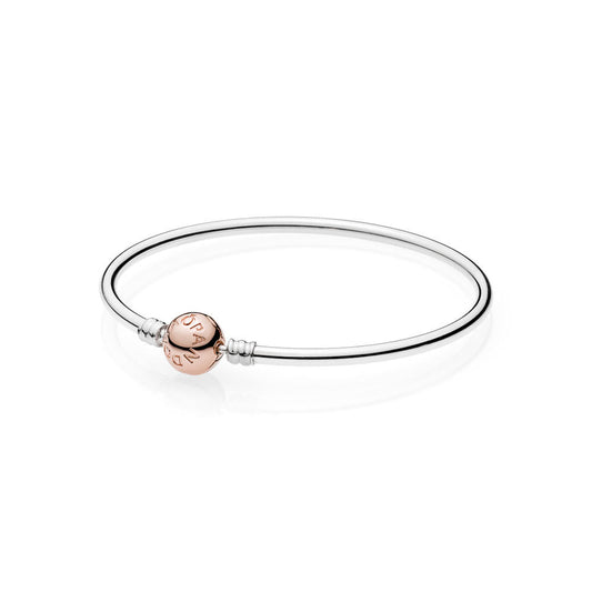 Bracciale Pandora Rigido con chiusura sferica Rose 580713