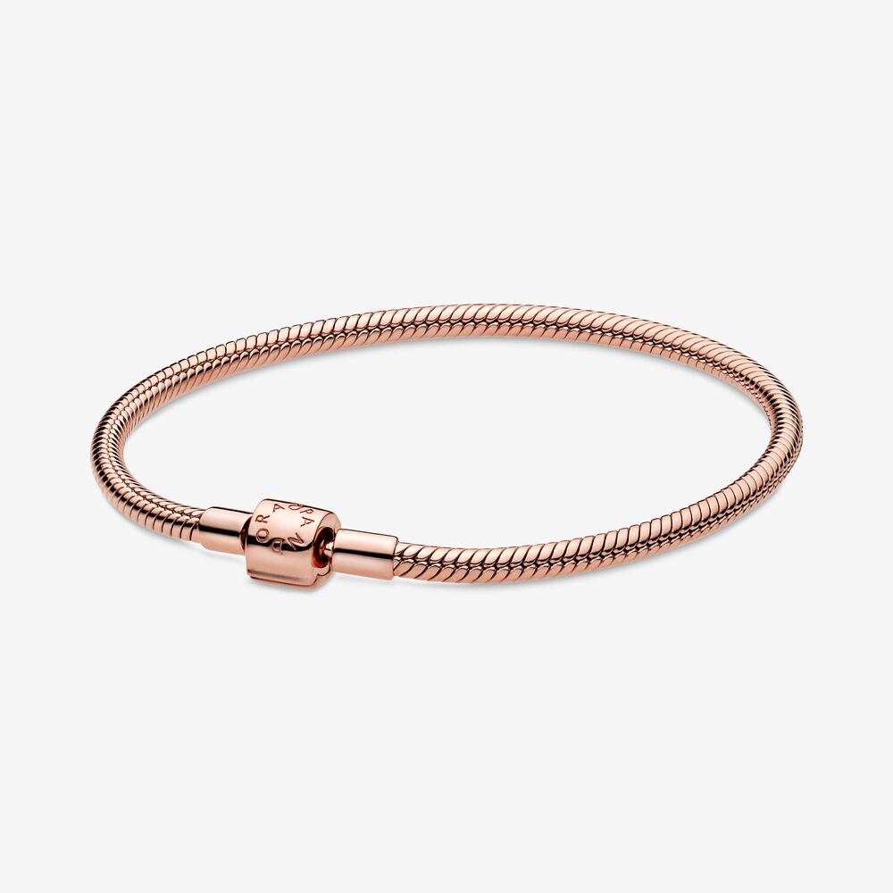 Pandora Moments Snake Chain Bracelet with Barrel Clasp 588781C00