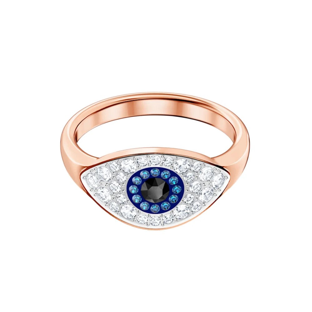 Anello Swarovski Duo Evil Eye