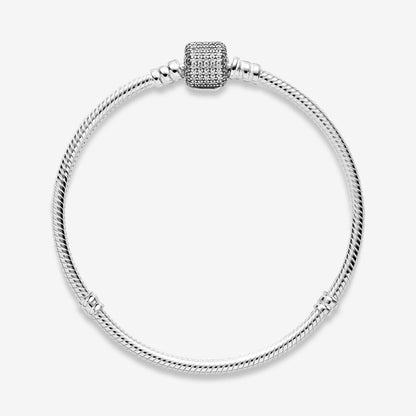 Bracciale Pandora Moments Chiusura Barile Pavè 590723CZ