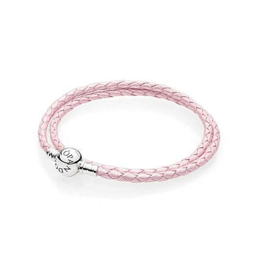 Pandora Double Wrap Leather Bracelet 590745CMP-D