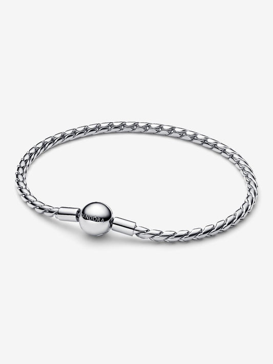 Bracciale Pandora Maglia Spiga con Chiusura a Sfera 594028C00