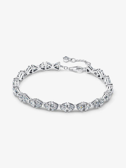 Bracciale Pandora Fiocchi Luminosi Argento Sterling 925
