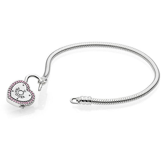 Bracciale Pandora Lucchetto d'amore 596586FPC