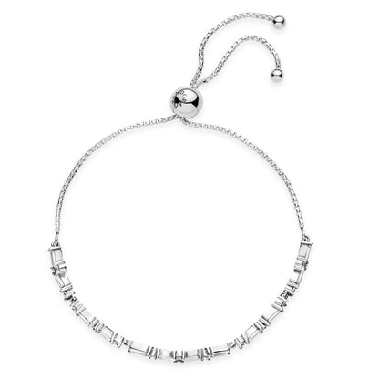 Bracciale Pandora con chiusura scorrevole Bellezza glaciale 597558CZ