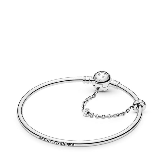 Bracciale Pandora EDIZIONE LIMITATA Rigido Scintillante Una su Un Milione 597846CZ