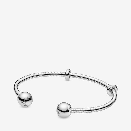 Bracciale Rigido Aperto Pandora Maglia Snake 598291