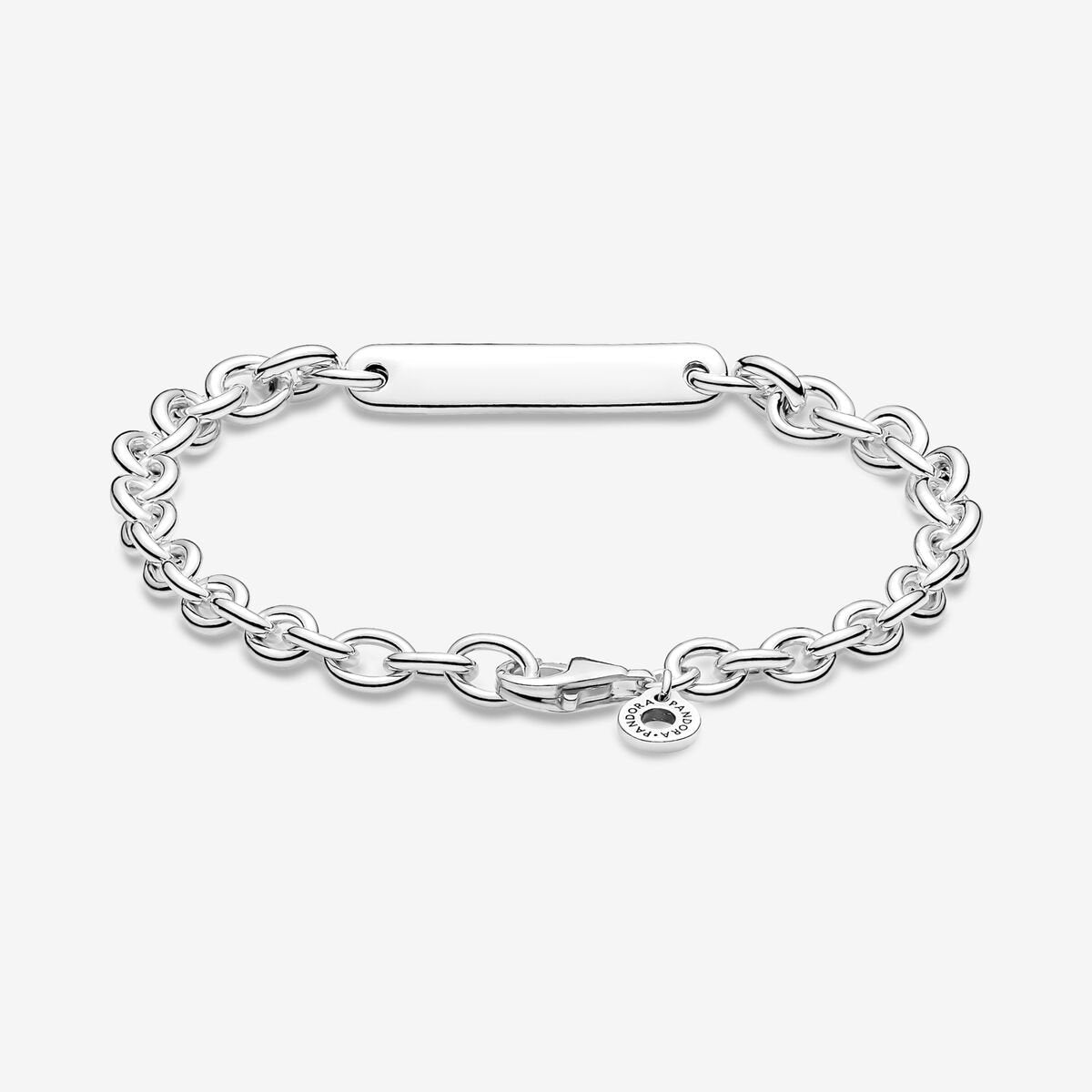 Bracciale In Argento Sterling 925 A Catena Ad Ancora Rotonda Bracciale In Argento Sterling 925 A Catena Ad Ancora Rotonda