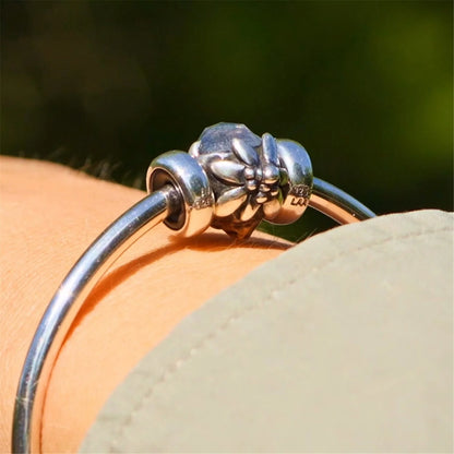 Silver Bead Ring Butterfly in Flight THUN by Trollbeads® - I Love Freedom TAGBE-10242EC