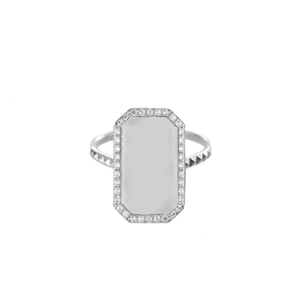 Anello Rue Des Mille Medaglia Plain ANZ-009-RT-RH