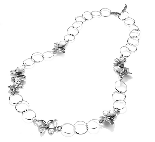 Collana lunga farfalle Giovanni Raspini 09804