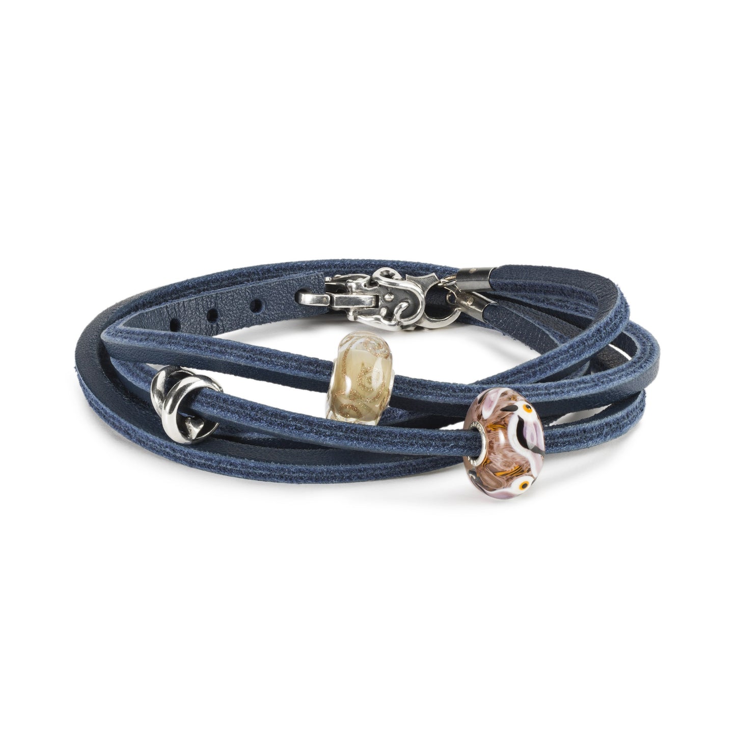 Bracciale Trollbeads in Cuoio Storia d'Amore TLEBO-00222