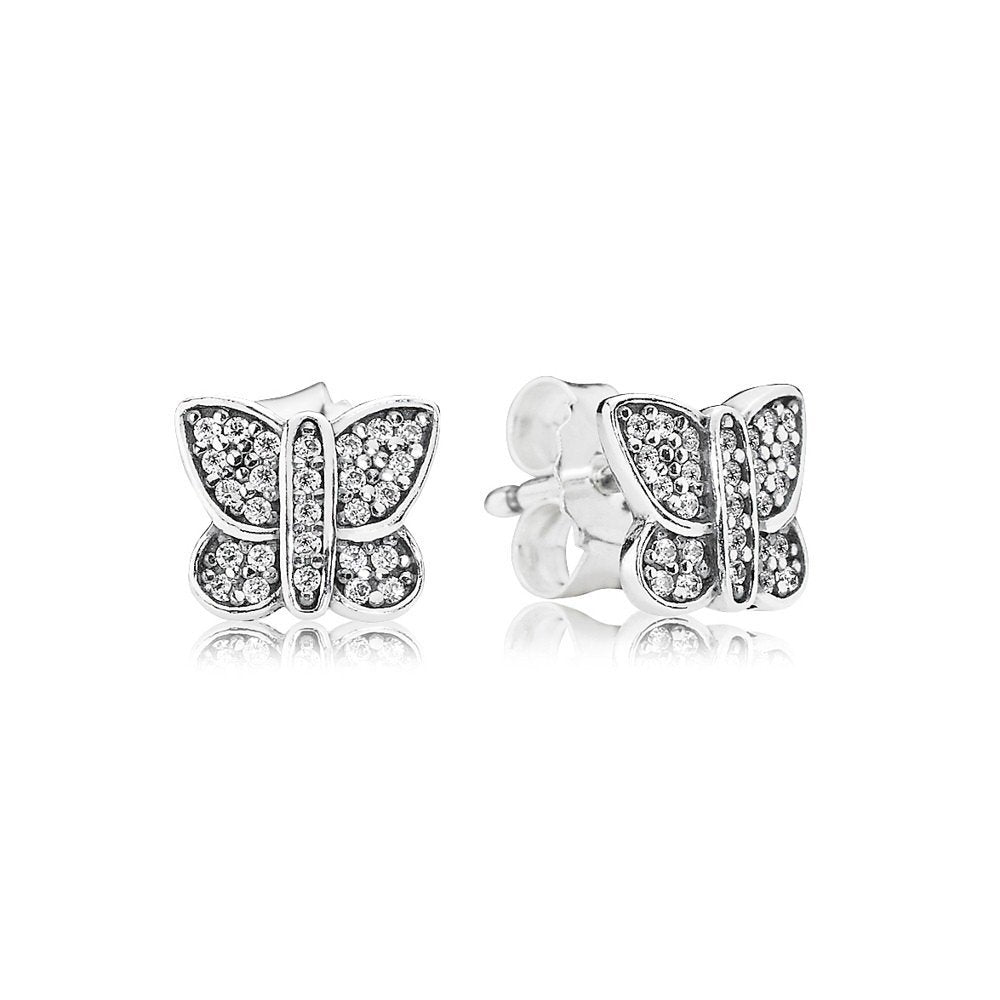 Pandora Orecchini Farfalla Luminosa Originali Argento Zirconi 290571CZ