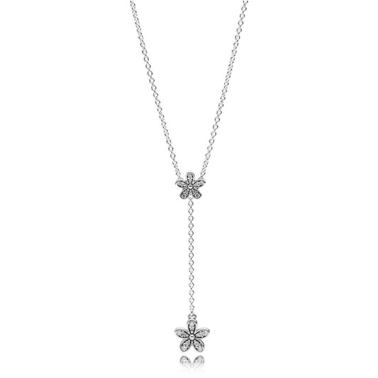 Pandora Bright Daisies Necklace 590540CZ