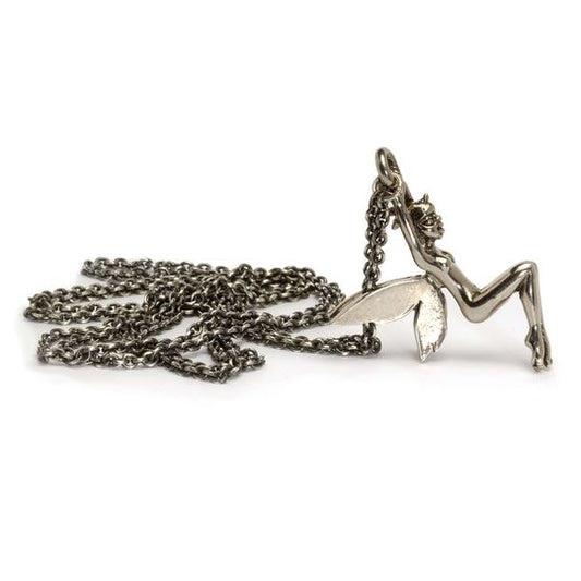 Collana Trollbeads Collana d'Argento Puro con Folletto