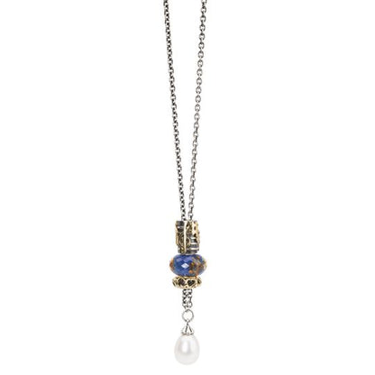 Collana Trollbeads Collana d'Argento Puro con Perla
