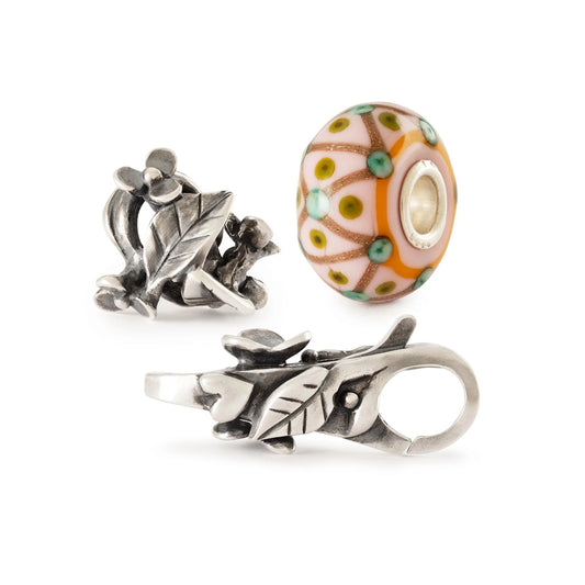 Bead Trollbeads Fiori di Lago, Chiusura Fiori di Lago e Petali di Lago TAGBO-02171