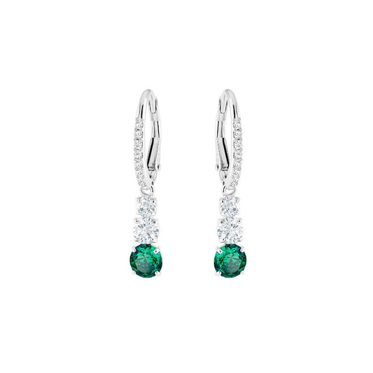 Orecchino Swarovski Attract Trilogy Verde 5414682