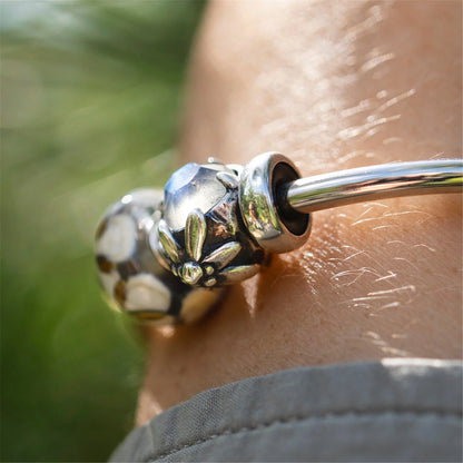 Silver Bead Ring Butterfly in Flight THUN by Trollbeads® - I Love Freedom TAGBE-10242EC