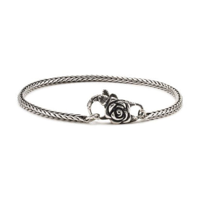 Bracciale Trollbeads in Argento con Chiusura Rosa