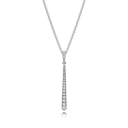 Shooting Star Pendant Necklace 396354CZ-60