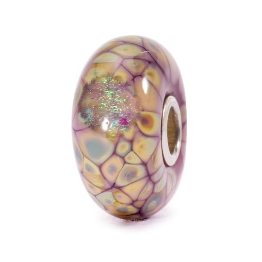 Bead Trollbeads Mosaico di Fiori Viola TGLBE-20054
