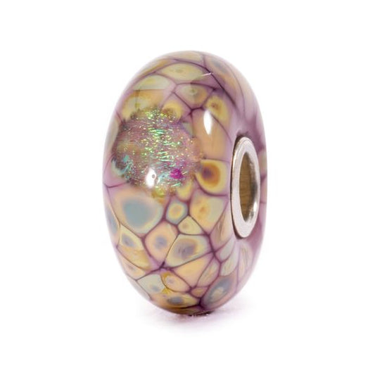 Bead Trollbeads Mosaico di Fiori Viola TGLBE-20054