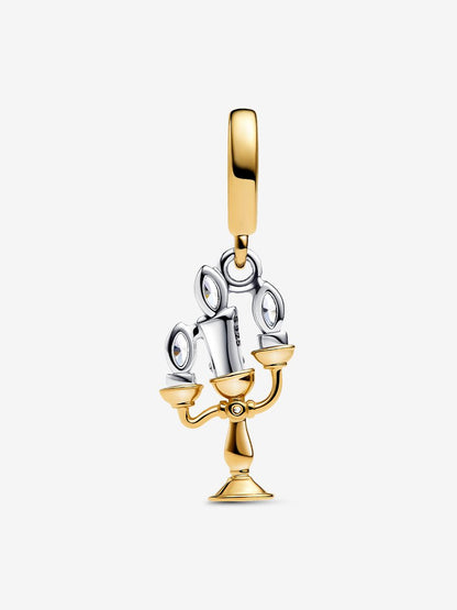 Charm Pandora Disney, La Bella e la Bestia, Pendente Lumiere 763985C01