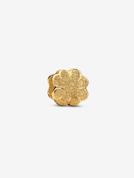 Mini Charm Pandora Quadrifoglio effetto diamantato 764047C00