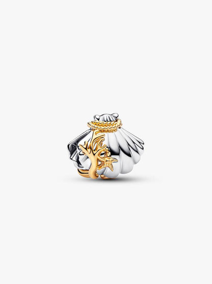 Charm Pandora Principesse Disney, La Sirenetta, Conchiglia di Ariel con diamante creato in laboratorio 764403C01