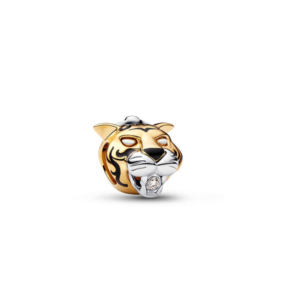 Charm Pandora Principesse Disney, Jasmine, Rajah con diamante creato in laboratorio - 764404C01