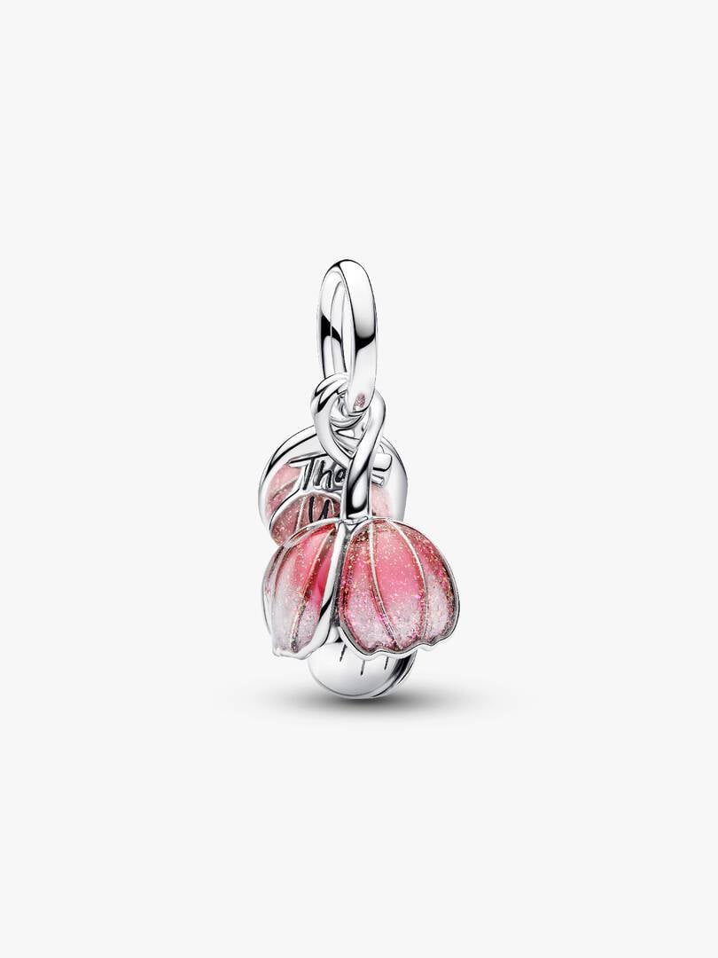Charm Pandora Pendente Fiore "Thank you" 764453C01