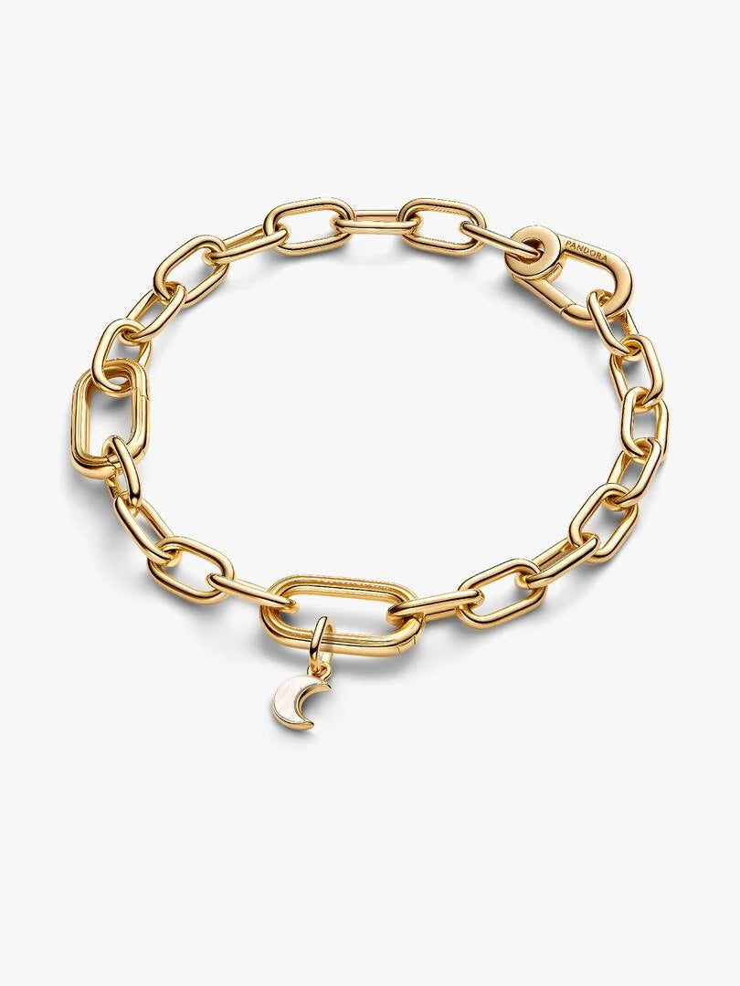 Charm Pandora Mini Pendente Luna Crescente Bianca Pandora ME 764614C01